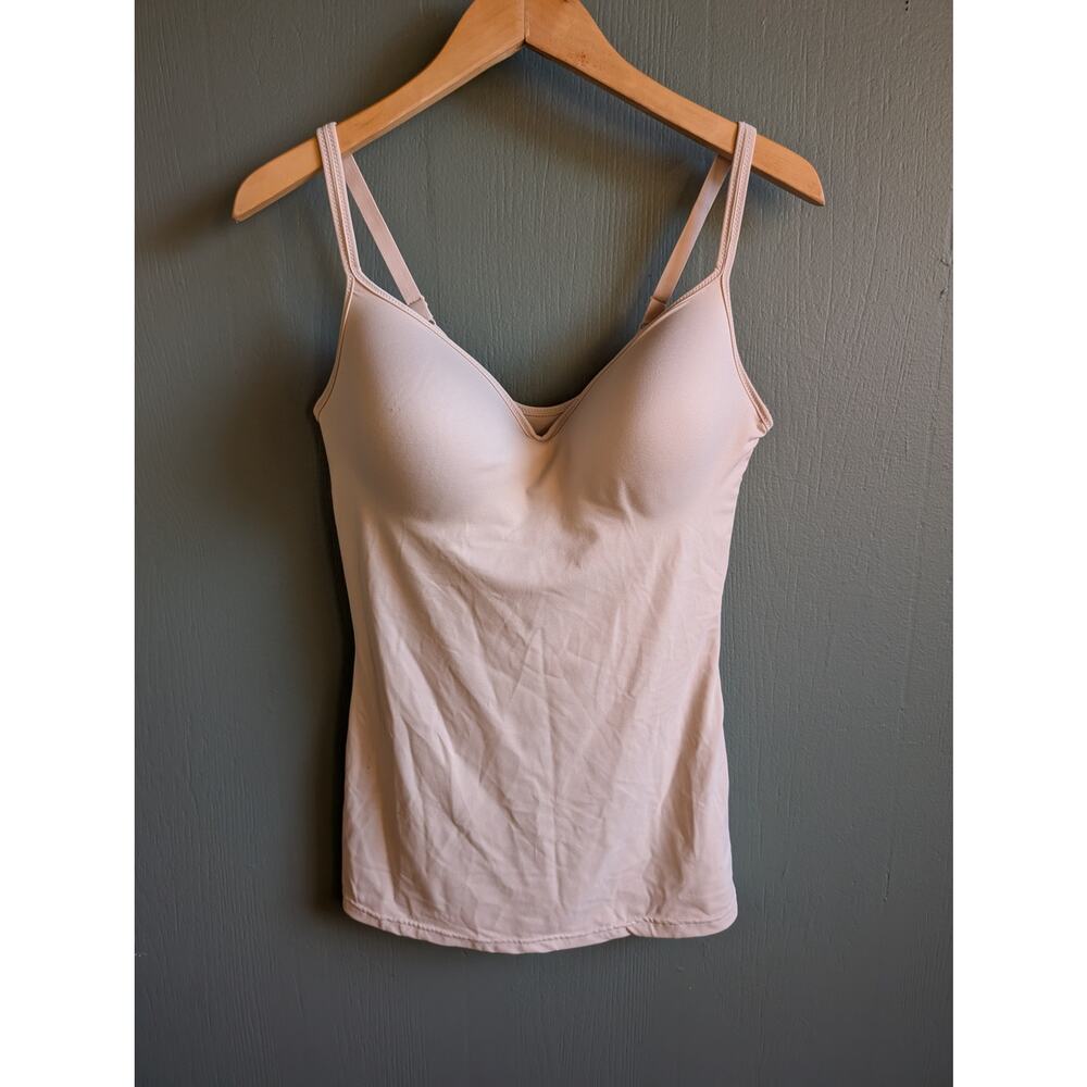 XL Maidenform Nude Cami Shaper with Bra